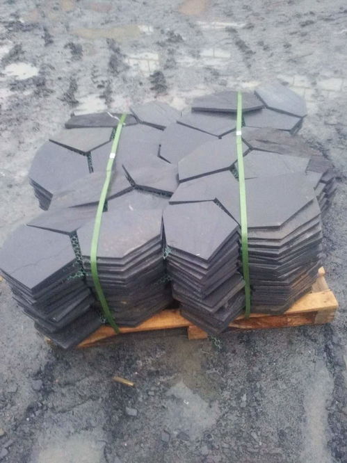 江西冰裂紋青石板與碎拼石——金譽石材廠產品高清大圖解析